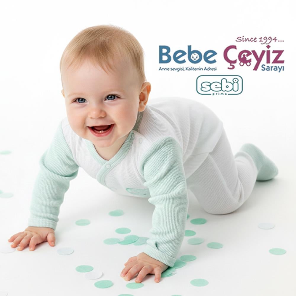 SEBİ PRİME Wafıl Yıldız Ayı Önlüksüz Tulum ( Mint )