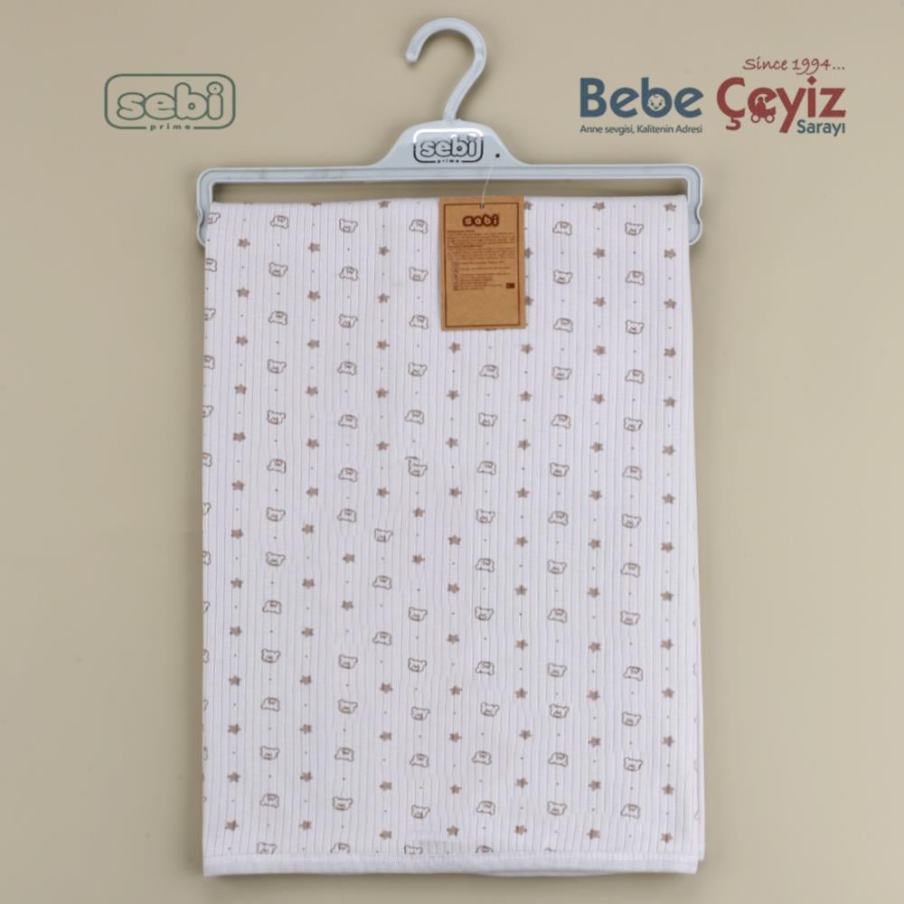 SEBİ PRİME Yıldızlı Ayıcık Çift Kat Battaniye