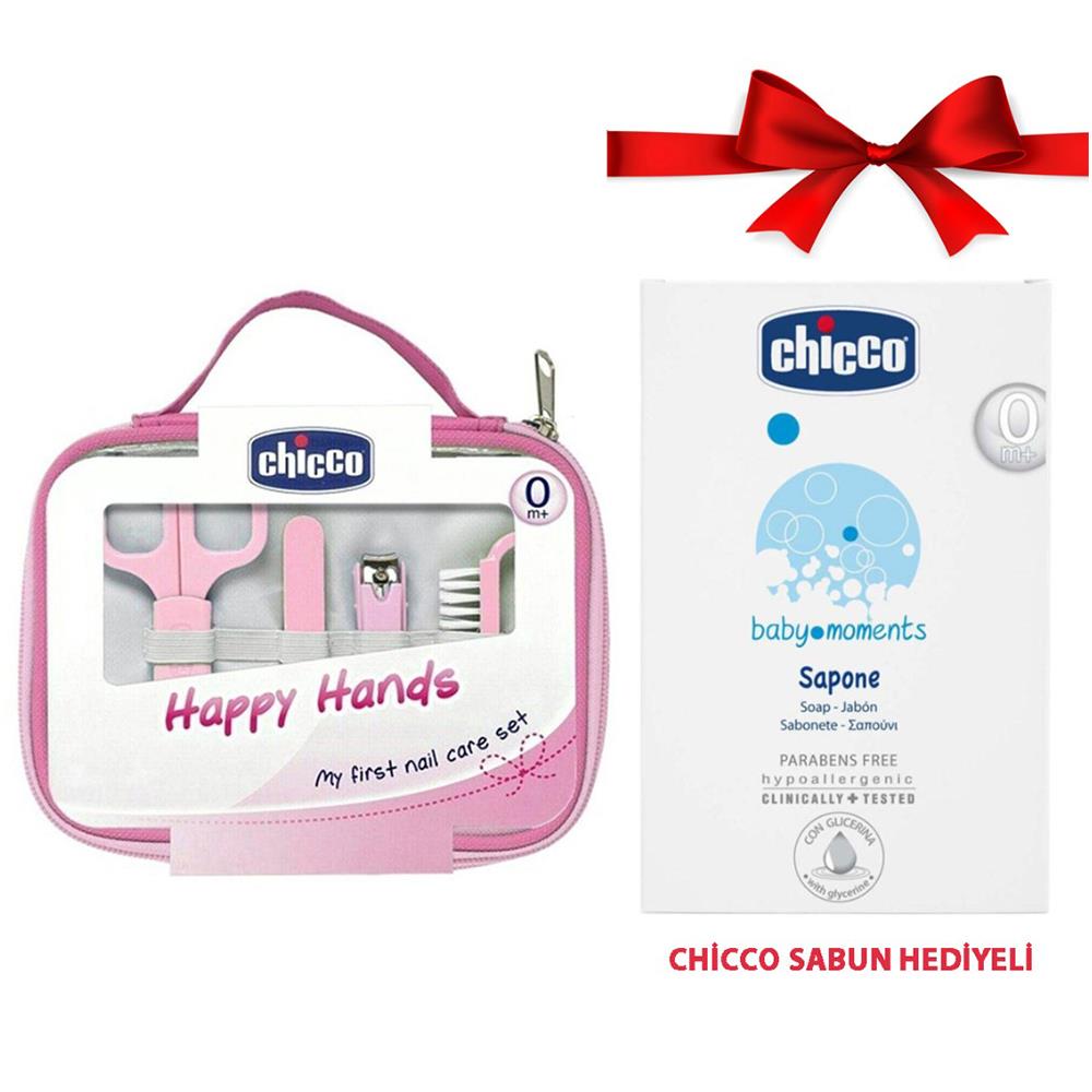 Tırnak Bakım Seti Pembe + Sabun Hediye