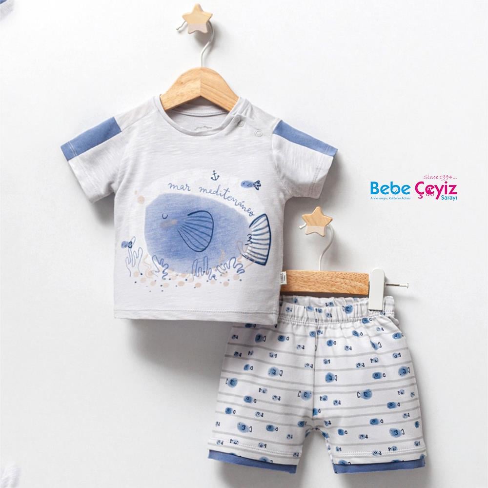 TONGS BABY 2'li Takım Fish İn The Sea