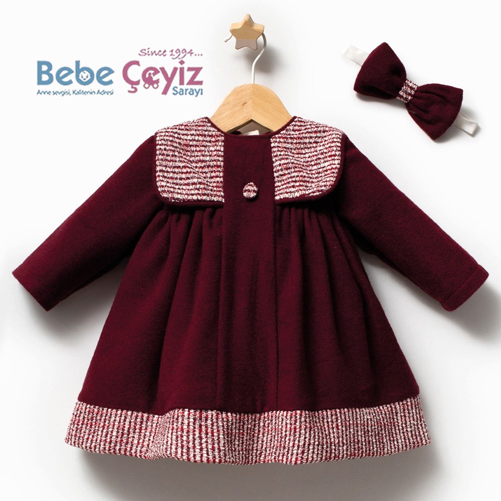 TONGS BABY Candy Elbise ( Bordo )