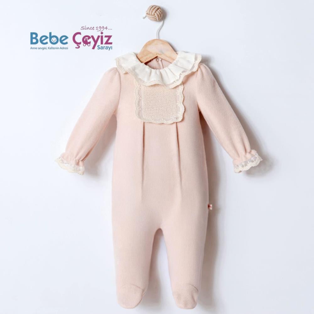 TONGS BABY Dantel Kız Patikli Tulum
