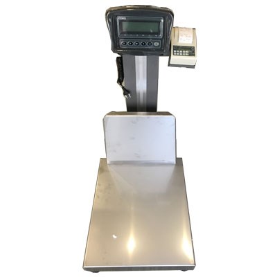 Densi Printerli paslanmaz 150 kg baskül 50x60 cm 