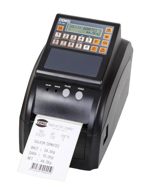 Densi dp-301 termal barkod yazıcı printer
