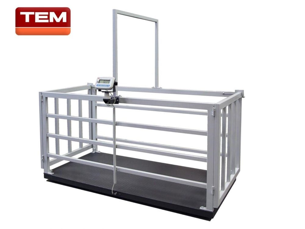 Tem Canlı Hayvan Baskülü 1500 Kg