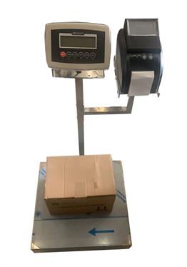 PNR 150 kg Paslanmaz dp 401 Barkodlu Baskül 45X45 CM Platformlu