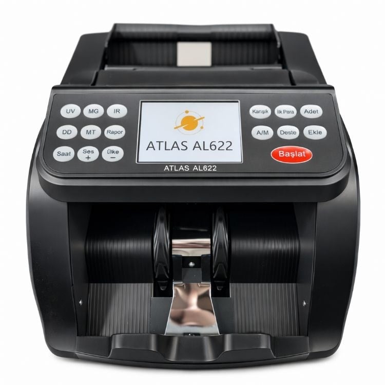 ATLAS AL-622 TL-EURO Kağıt Para Sayma Makinesi