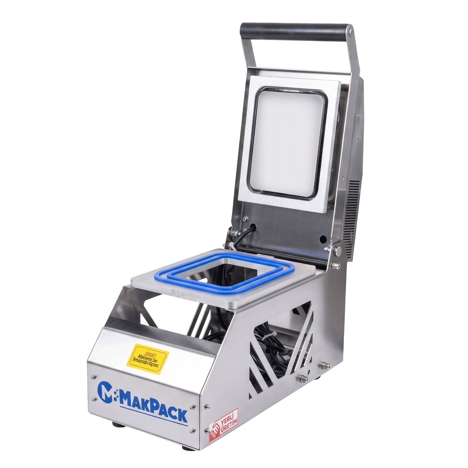 MakPack MP-225 Tekli Tabak Kapatma Makinesi 190x144 mm