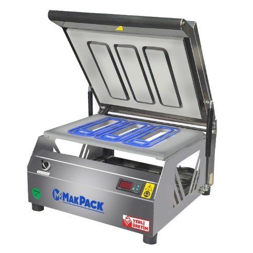 MakPack MP-420-P Çiğ Köfte Dürüm Tabağı Paketleme Makinesi