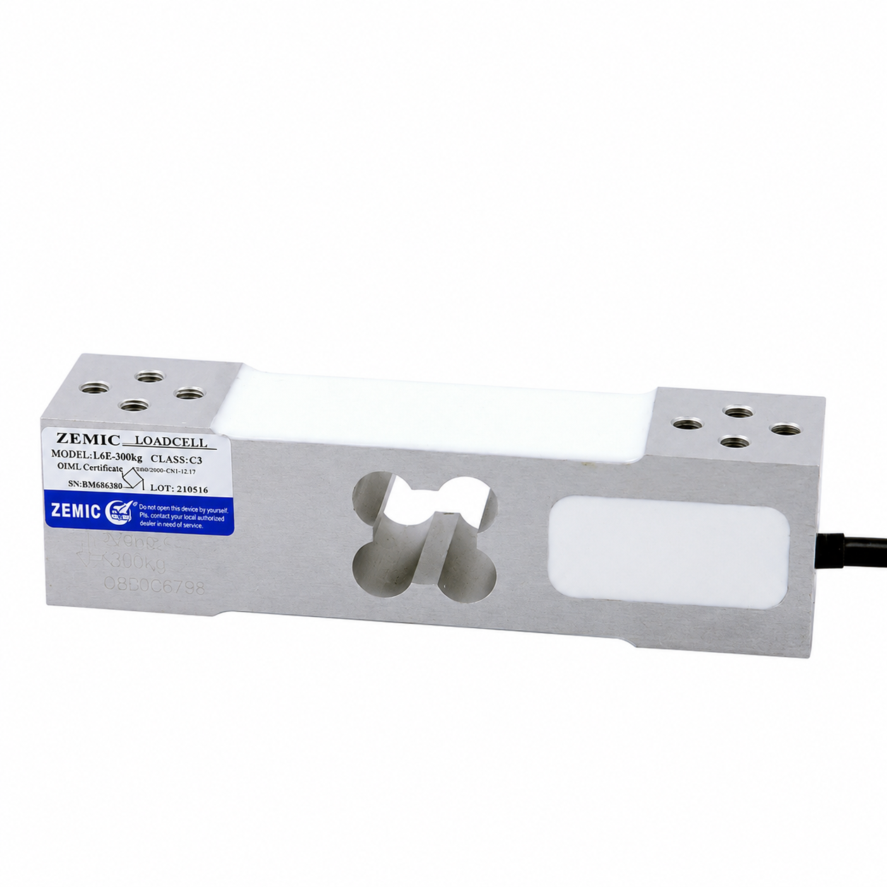 ZEMIC L6E C3 300 kg Tek Nokta Loadcell (Yük Hücresi)