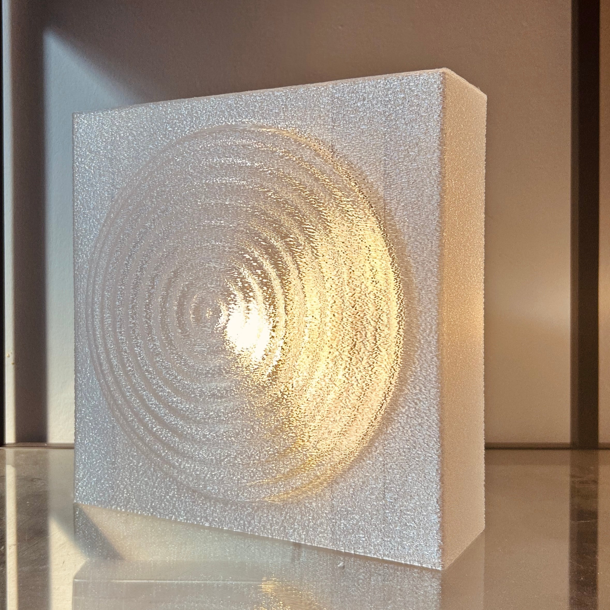 3d Print Spiral Aydınlatma