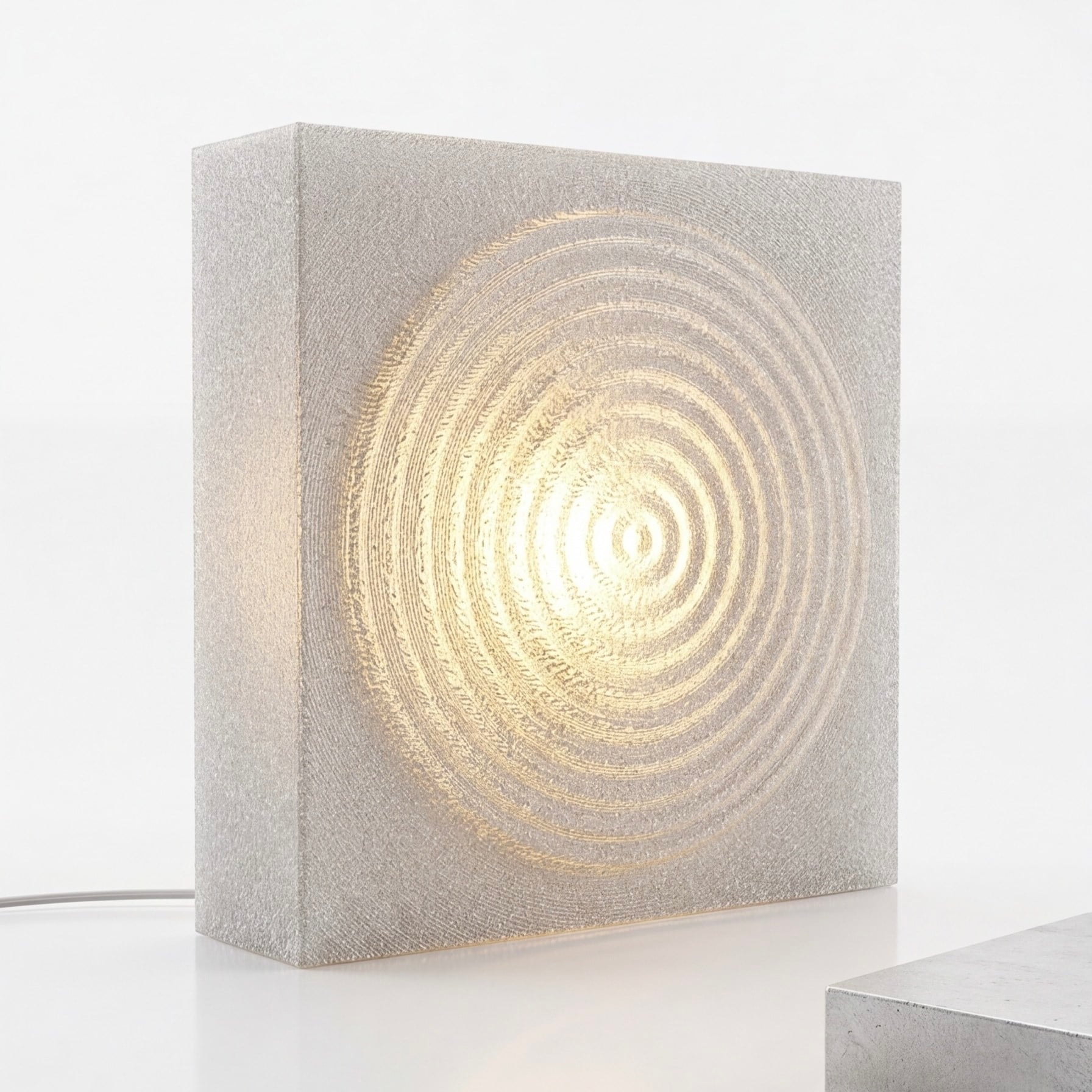 3d Print Spiral Aydınlatma