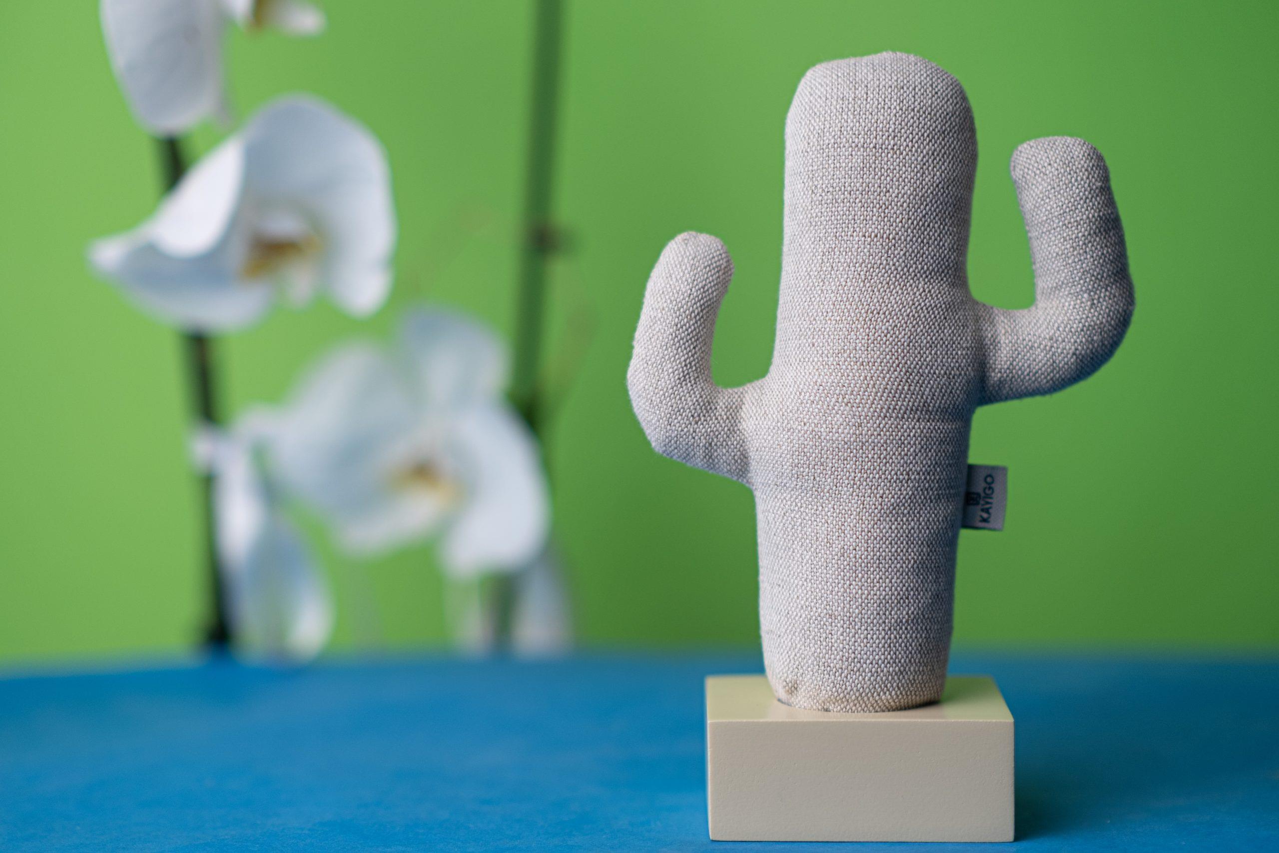 Kayigo  Woody Krem Üçlü Ofis  Seti - Bej Cactus