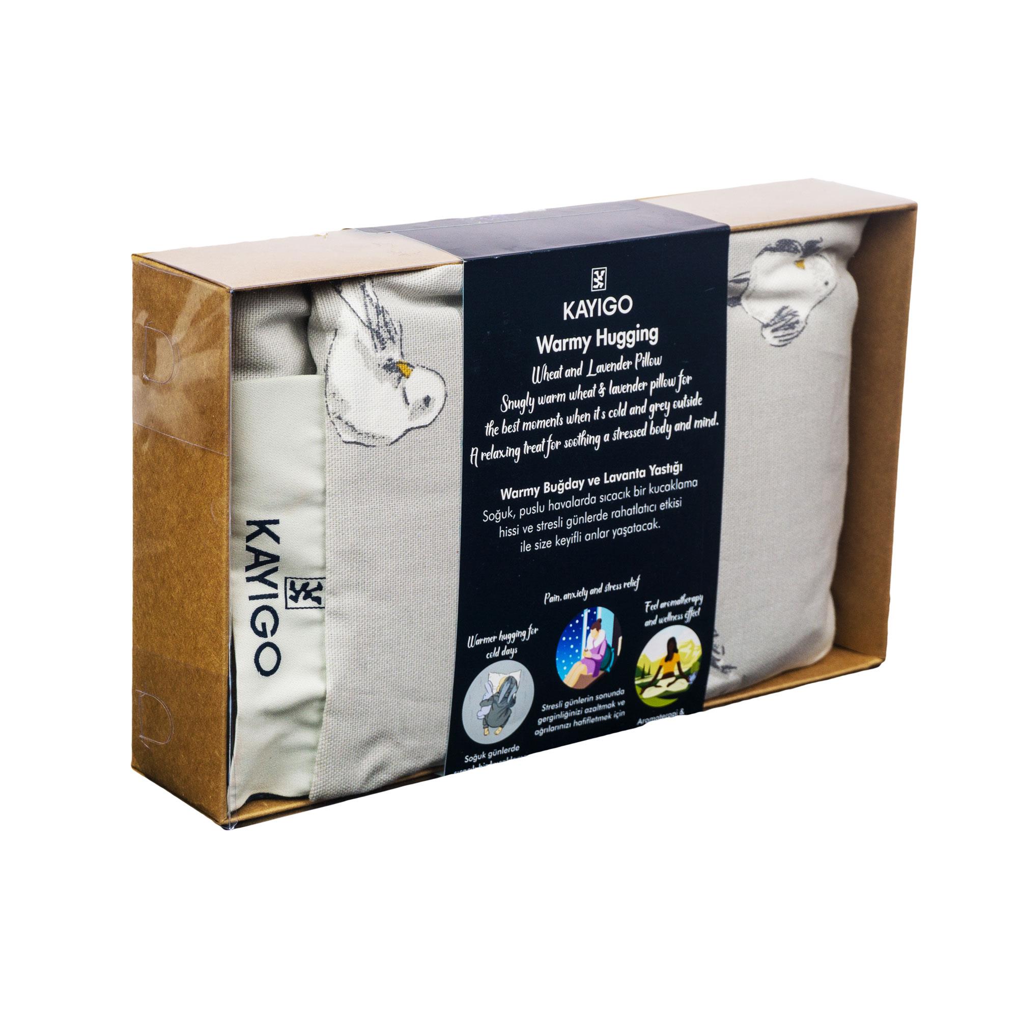 Kayigo Warmy Lavantalı Ilık Sarılma Yastığı- Martı