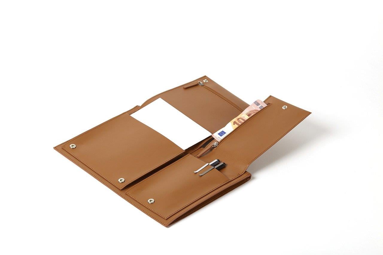Lexon Flat 14 Laptop Kılıfı Kahverengi