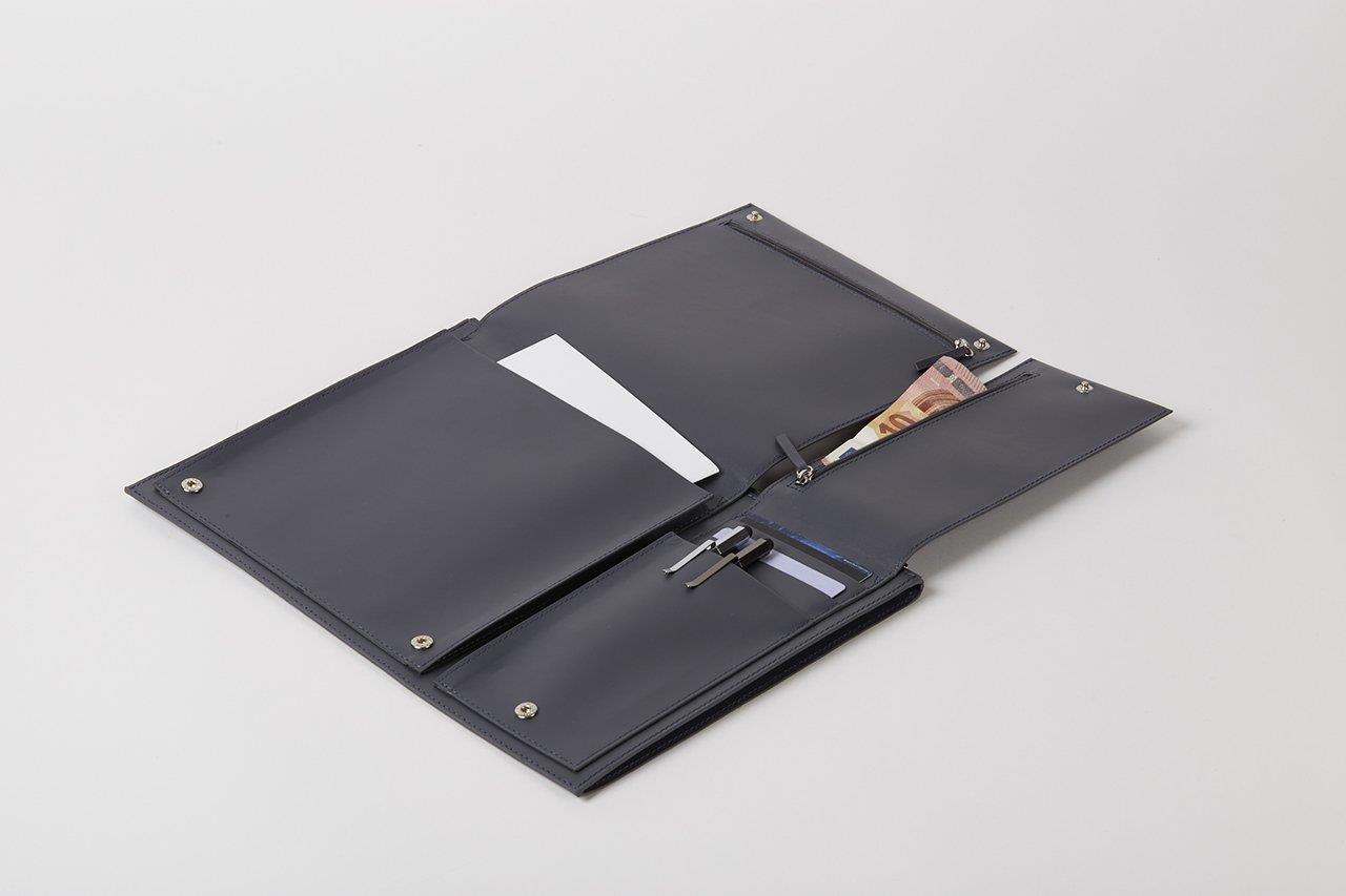 Lexon Flat 14 Laptop Kılıfı Koyu Mavi