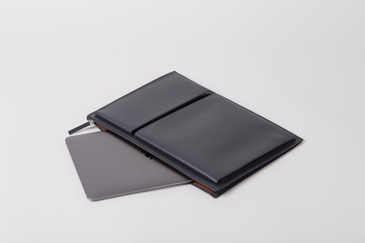 Lexon Flat 14 Laptop Kılıfı Koyu Mavi