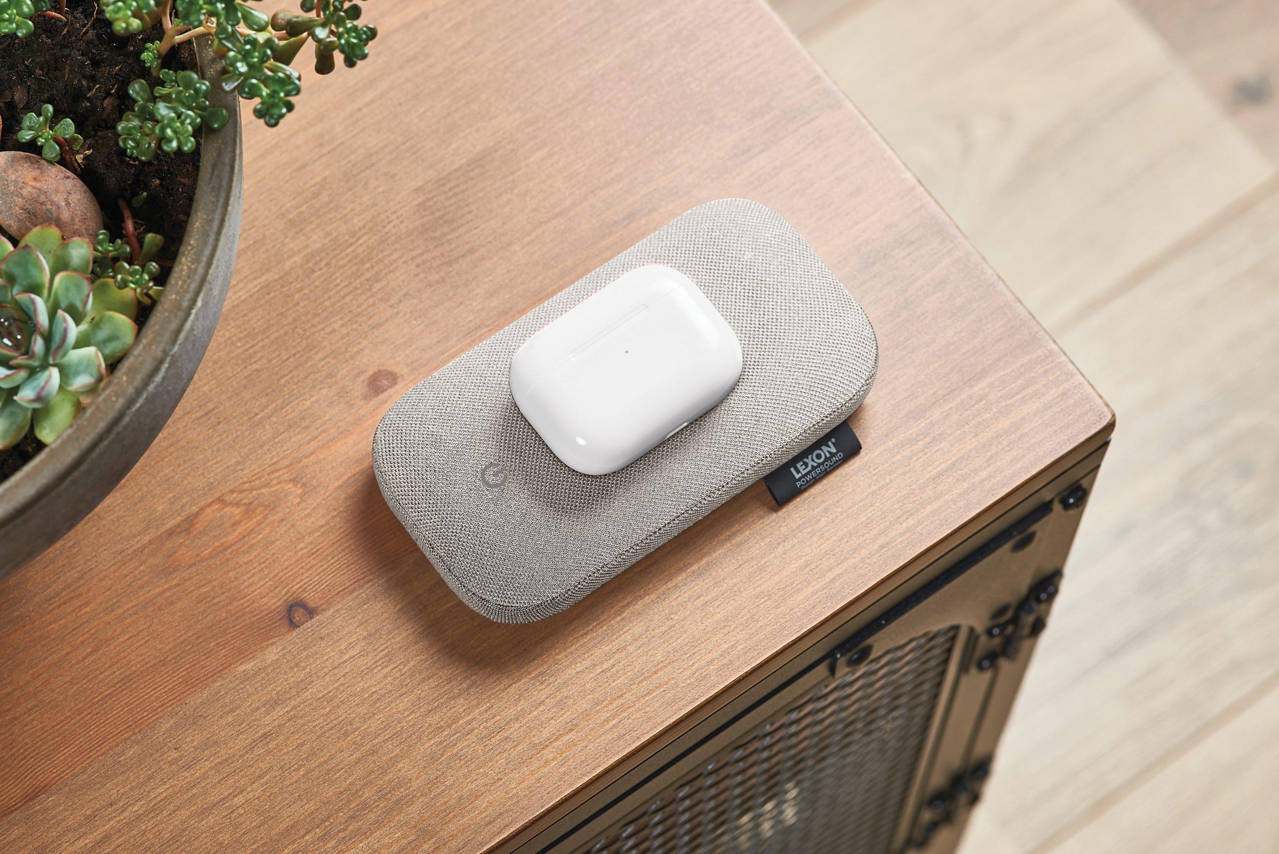 Lexon Powersound Kablosuz Şarj Cihazı ve Bluetooth Hoparlör