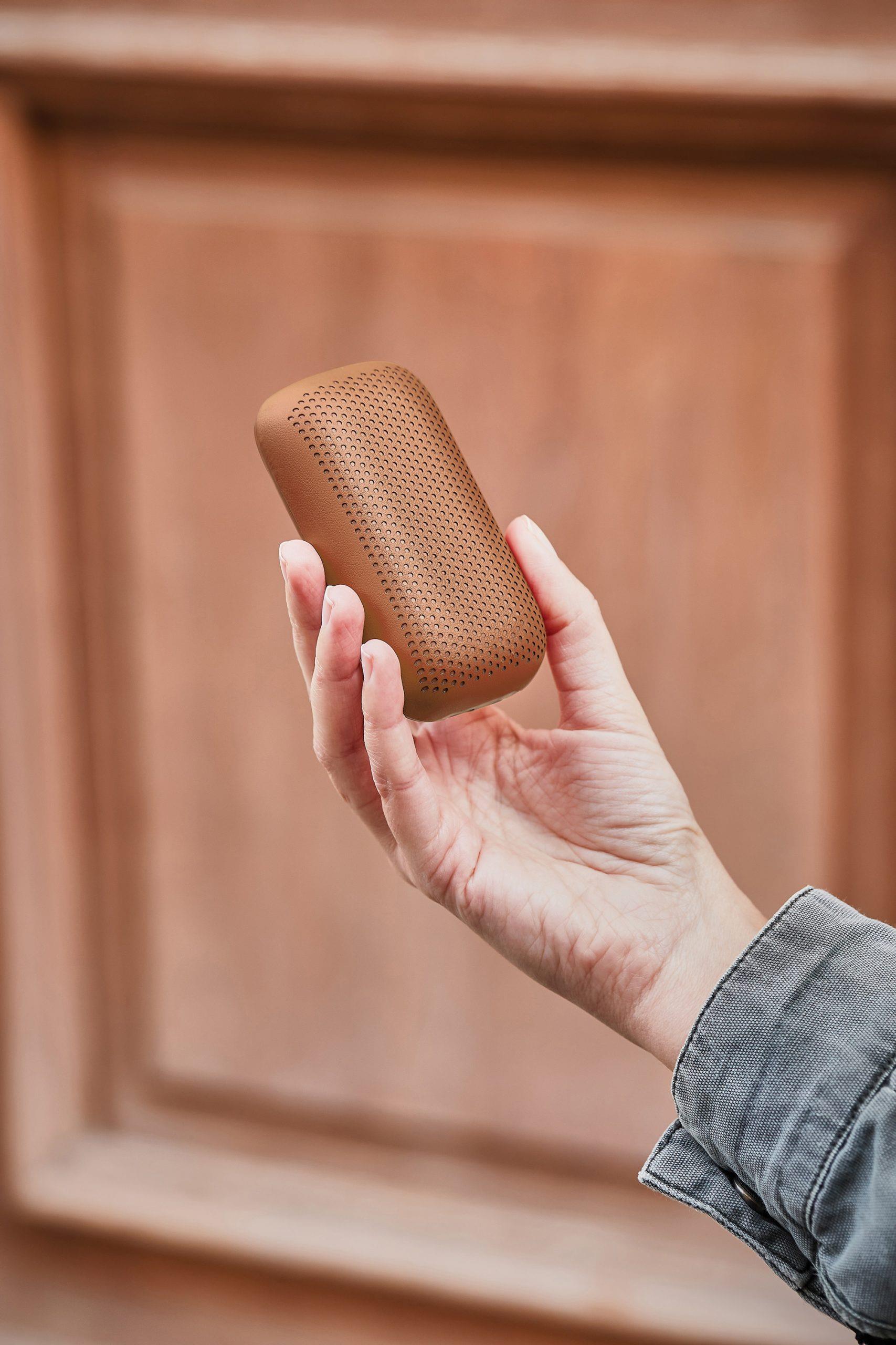 Lexon Speakerbuds Bluetooth Kulaklık & Bluetooth Hoparlör Kahverengi