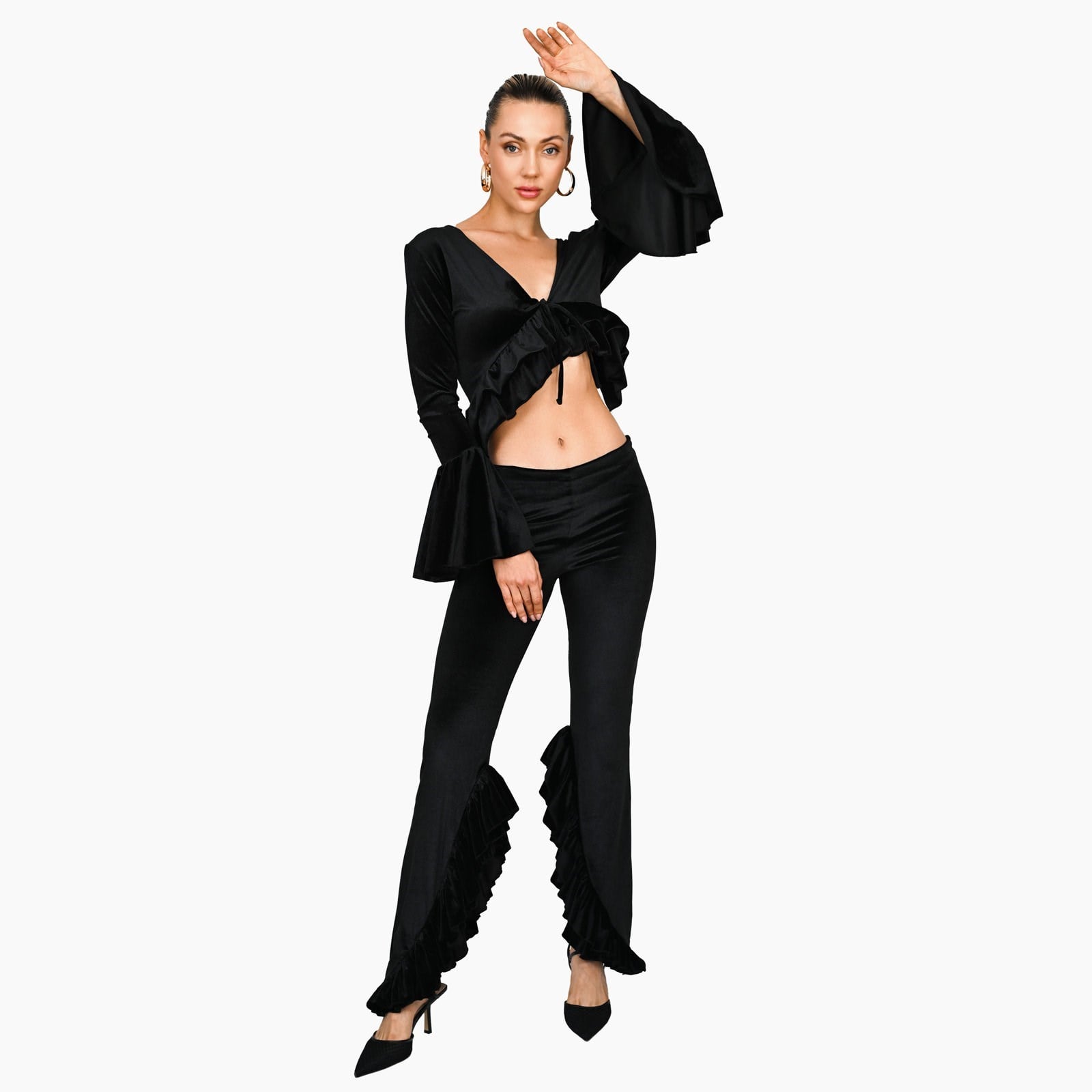Agneta Velvet Suit