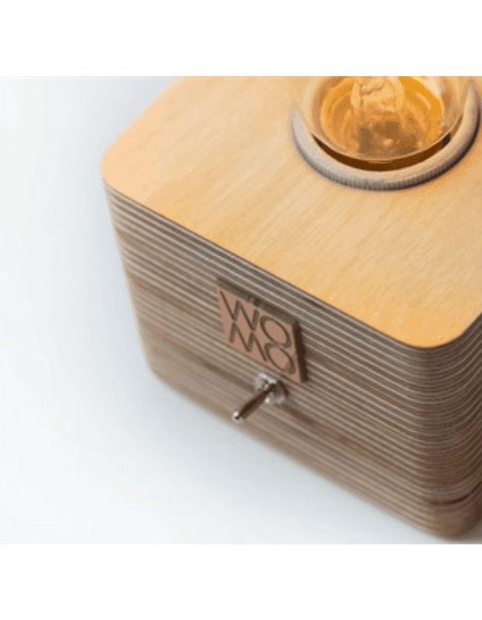 Ahşap Masa Lambası