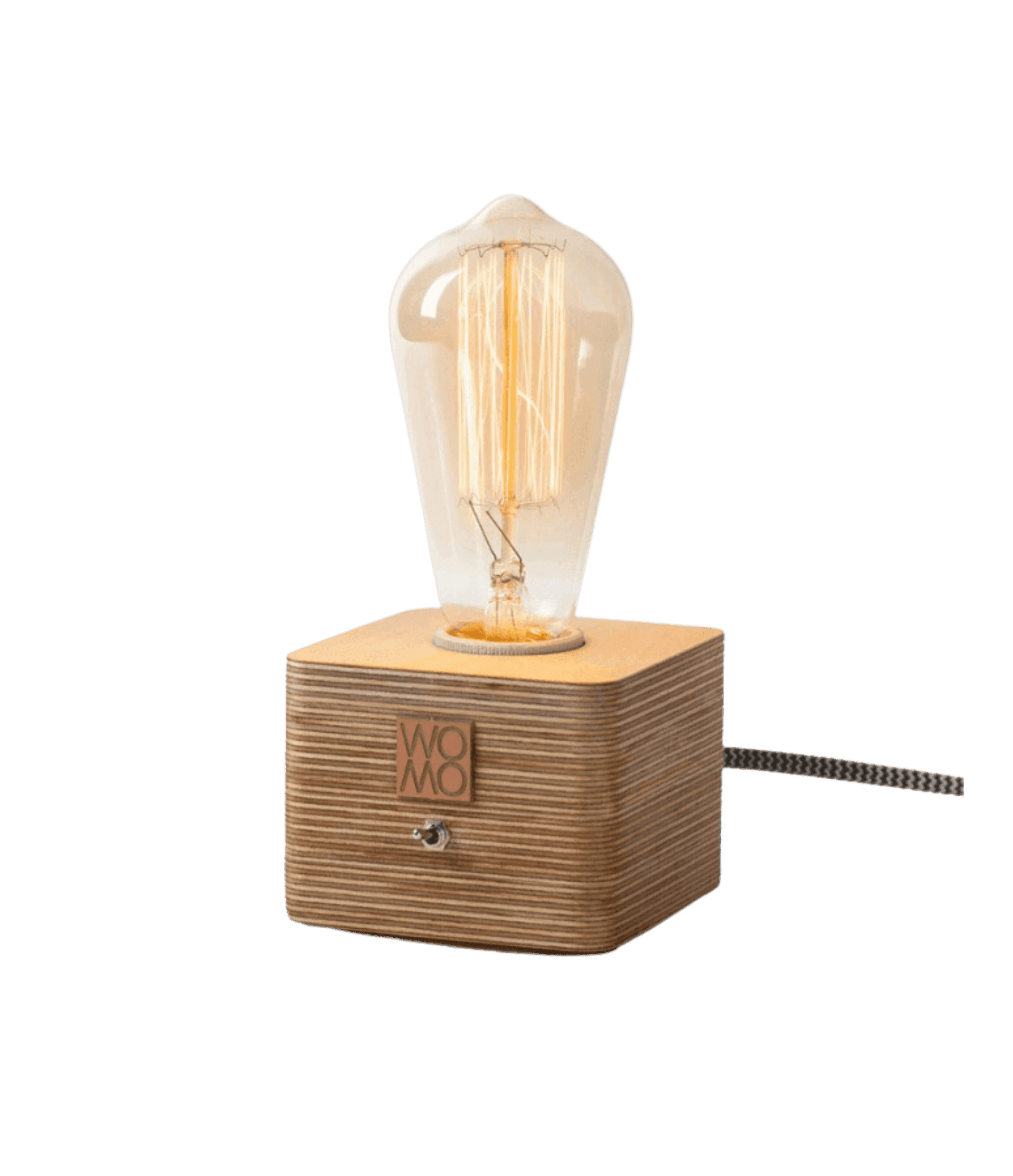 Ahşap Masa Lambası