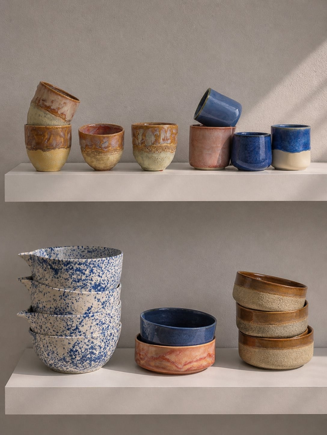 Amber Stoneware Mug