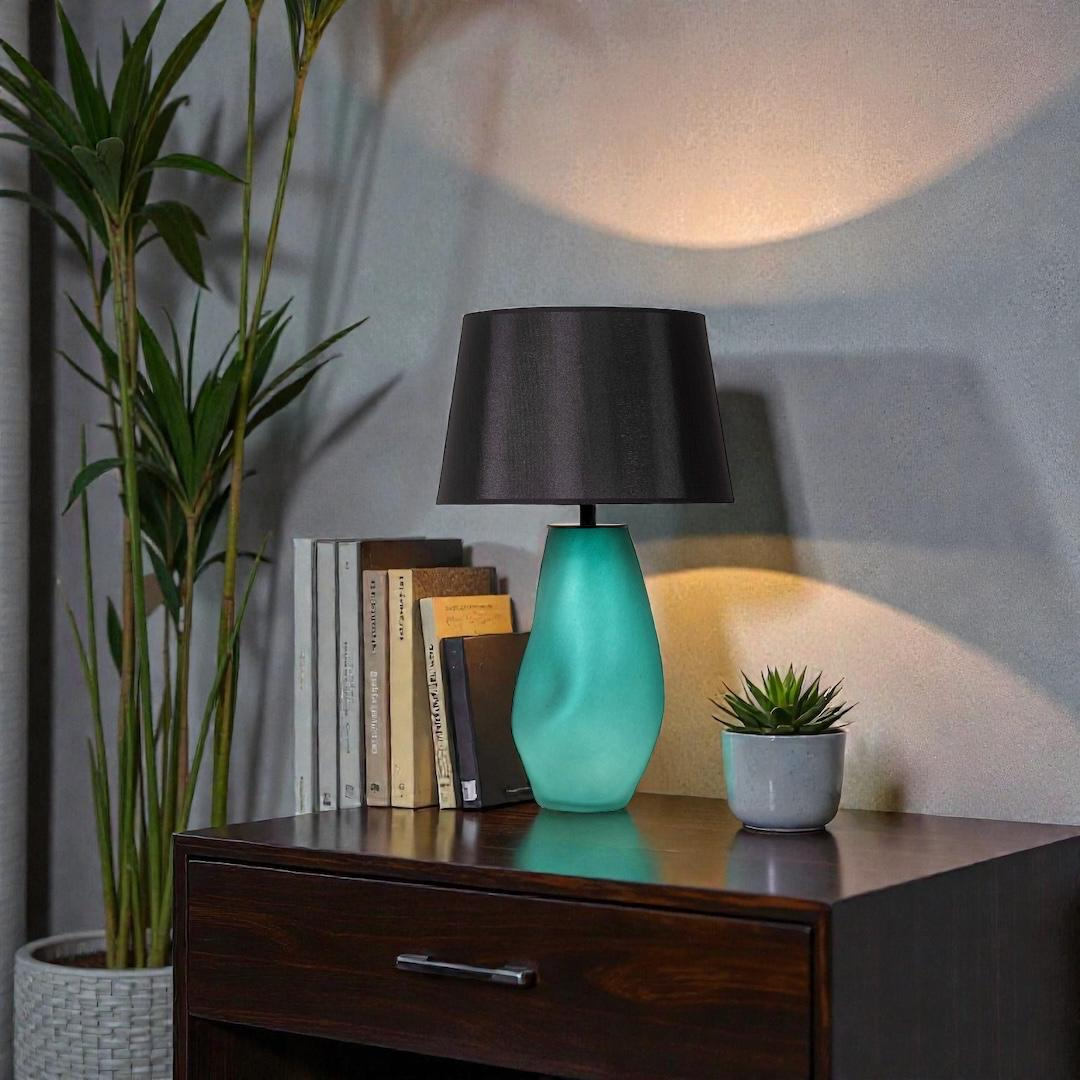 Amorf Peri Mat Yeşil Abajur