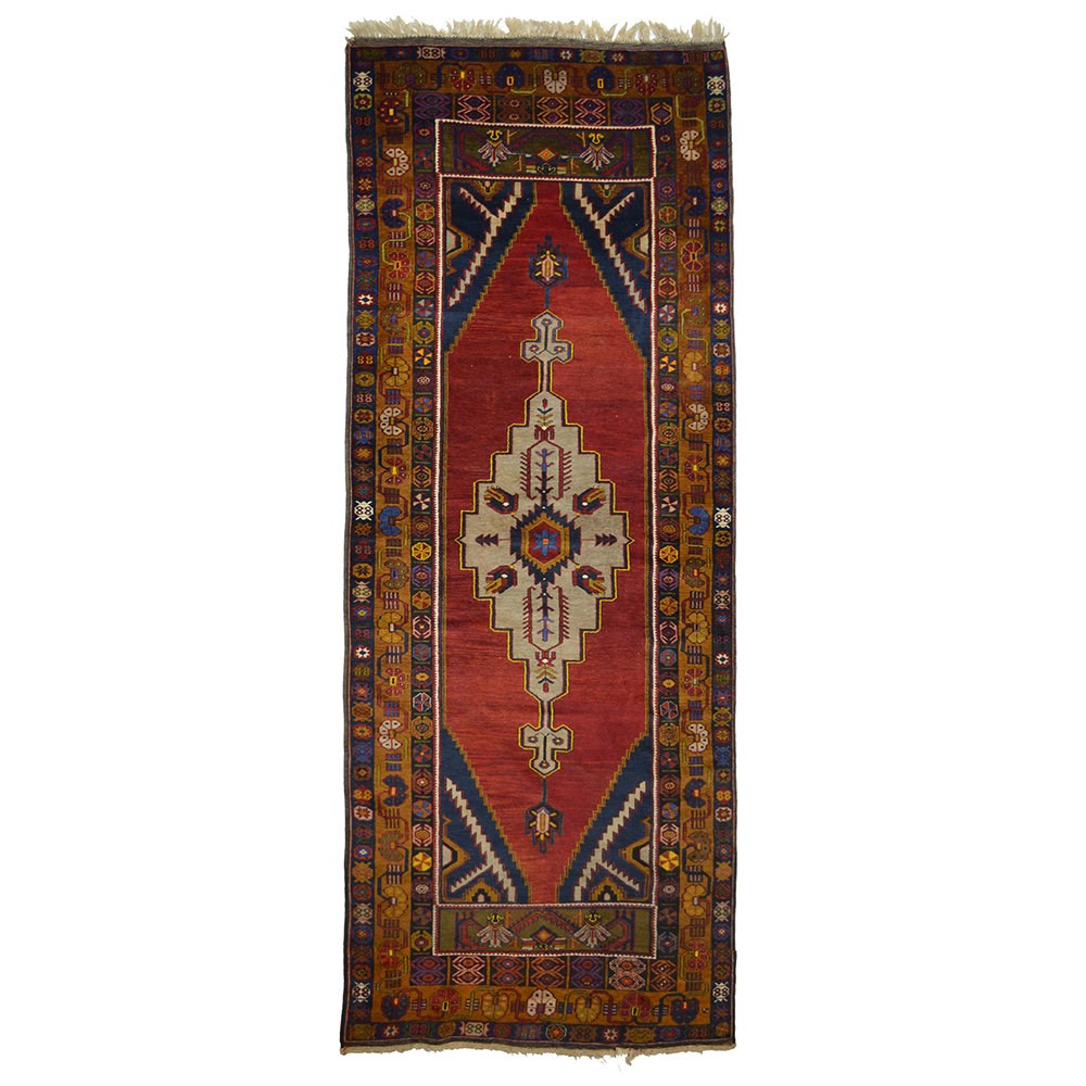 Antika Yahyalı El Dokuma Yolluk 125x310 cm