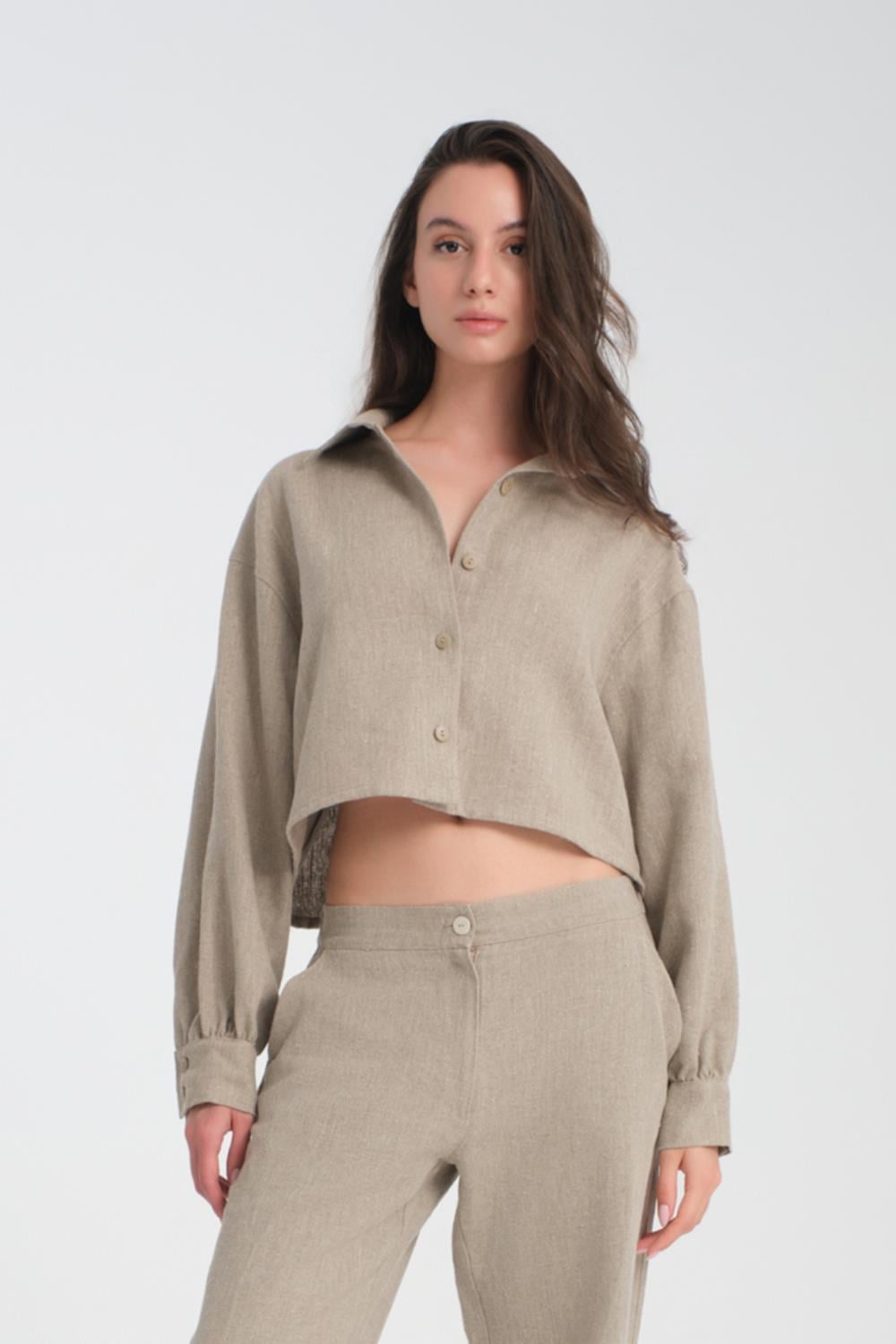 Avola Linen Overshirt