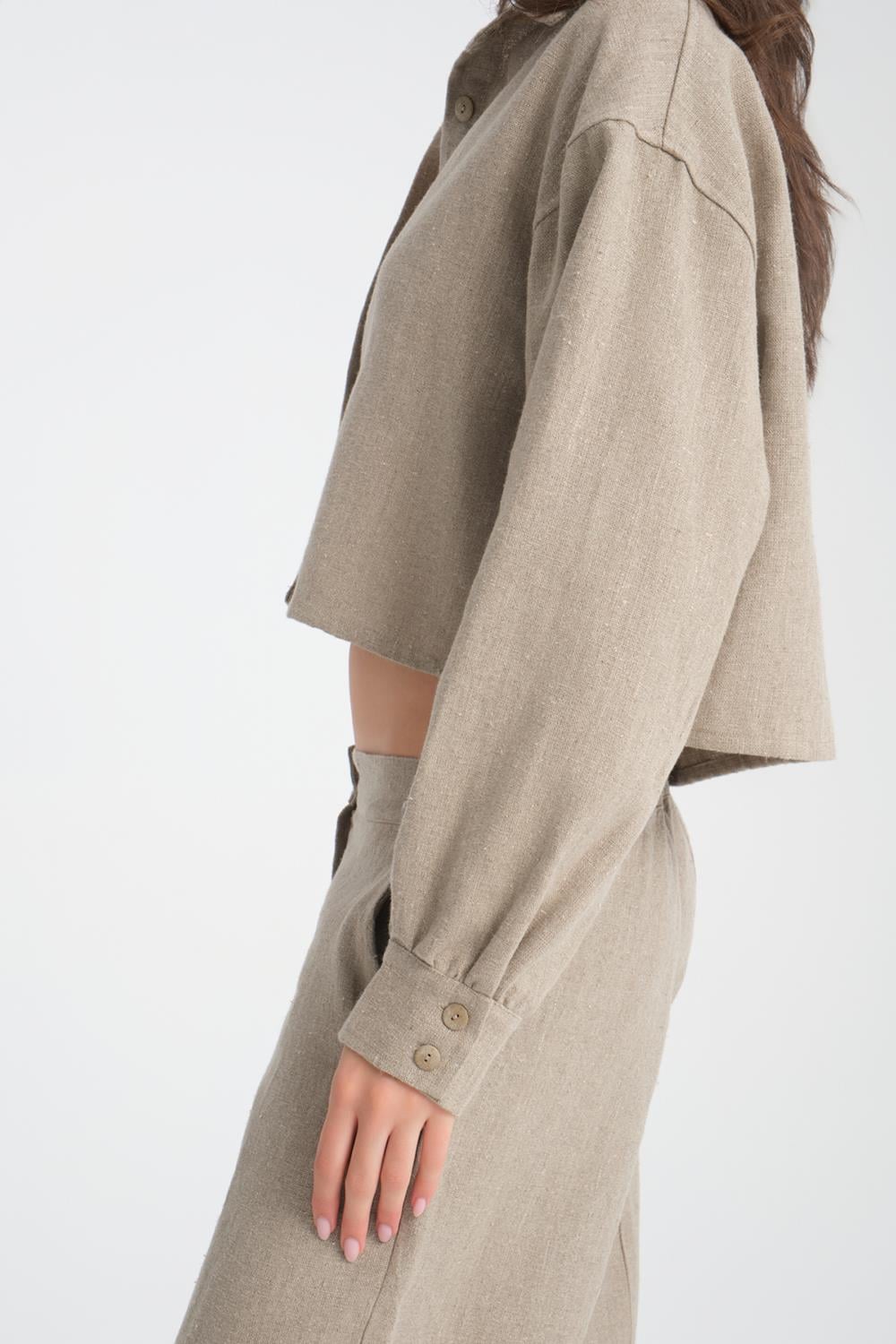 Avola Linen Overshirt