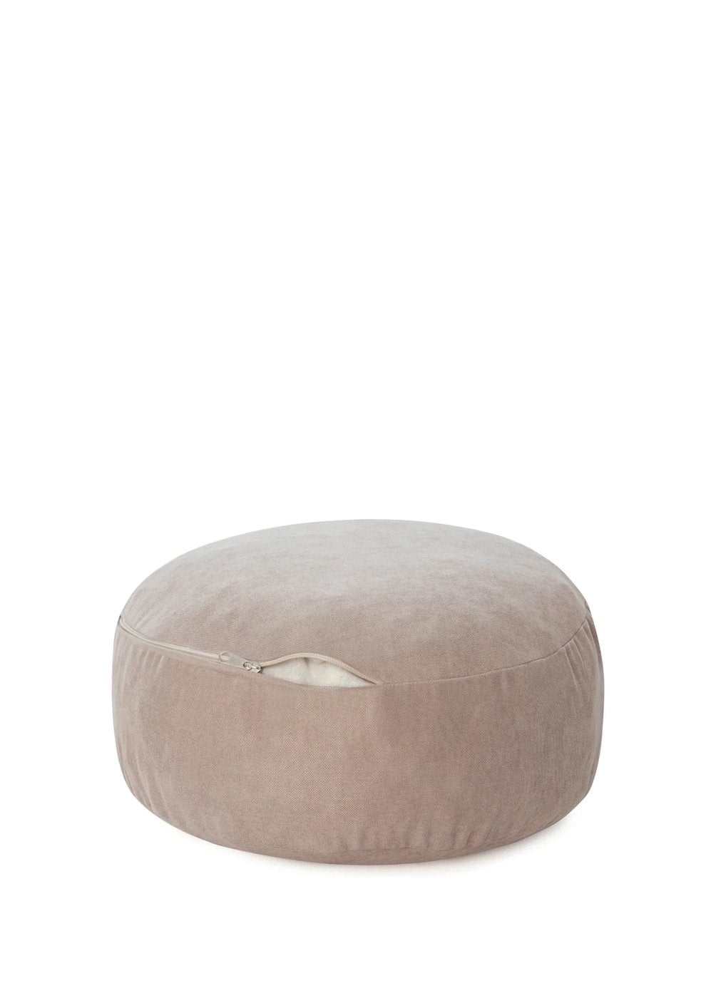 Bej Meditasyon Minderi 40 Cm Çap