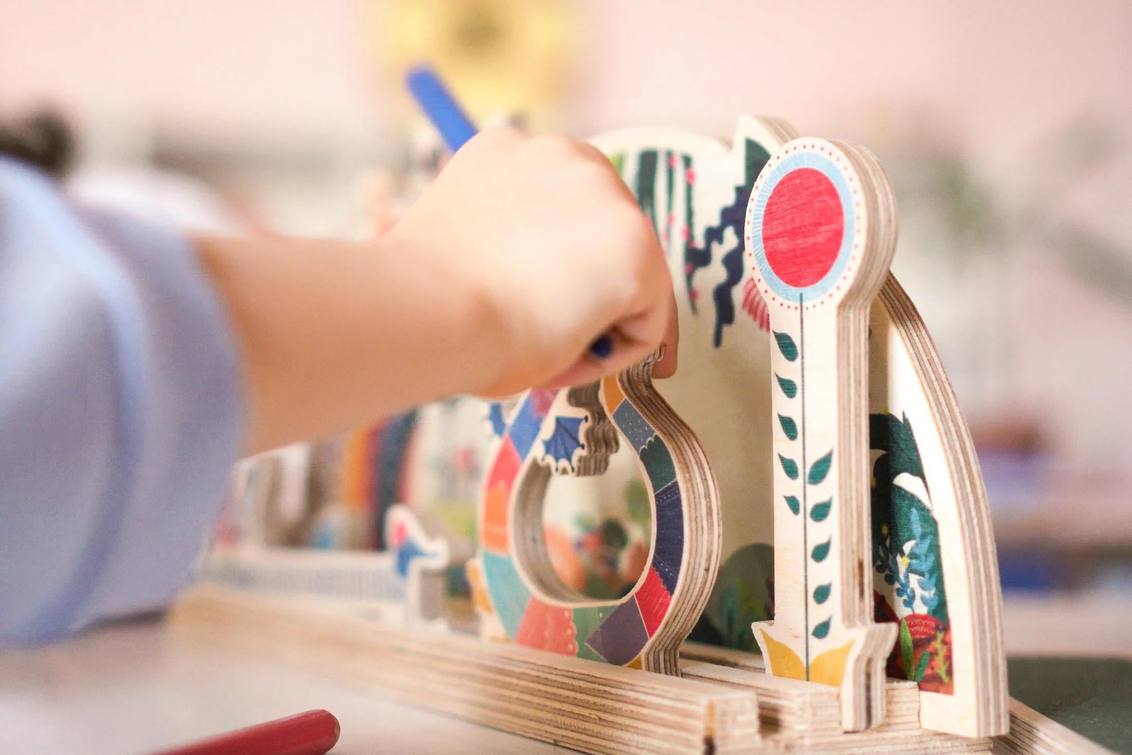 Benim Evrenimde Mini Ahşap Oyuncak Set