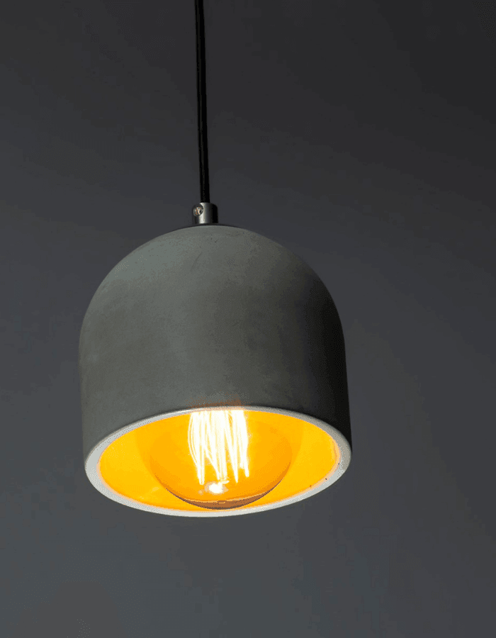 Beton Metal Tavan Aydınlatması