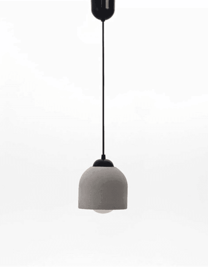 Gri Beton Tavan Aydınlatması