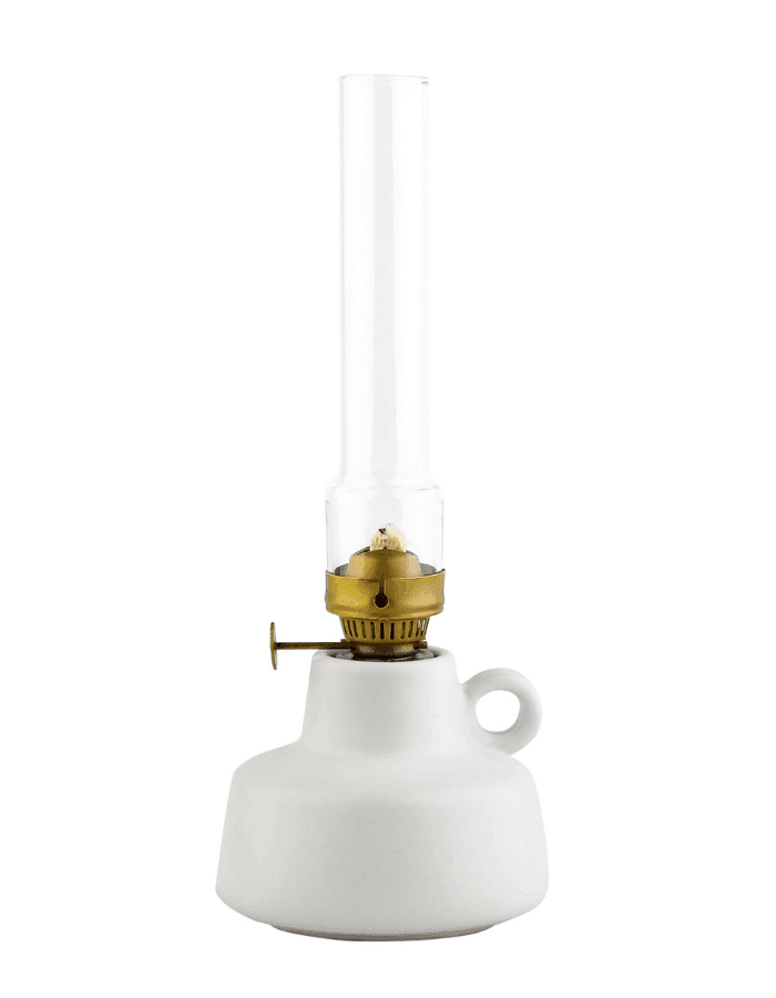 Beyaz Kulplu Gaz Lambası