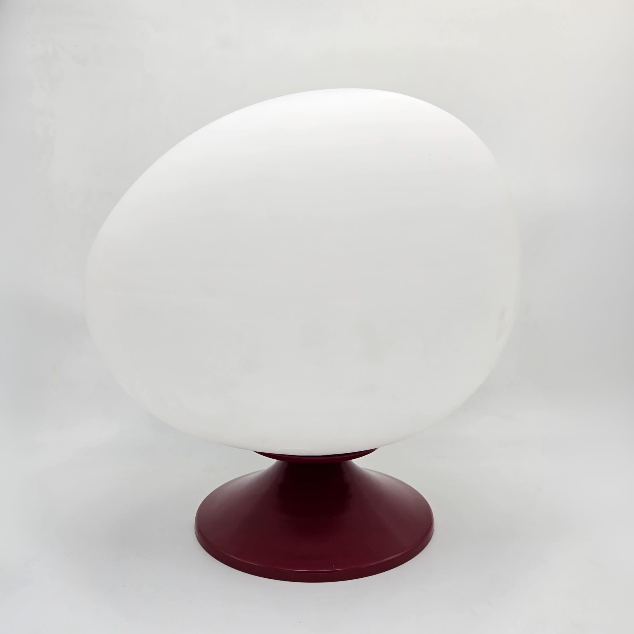 Bordo Egg Masa Aydınlatması  