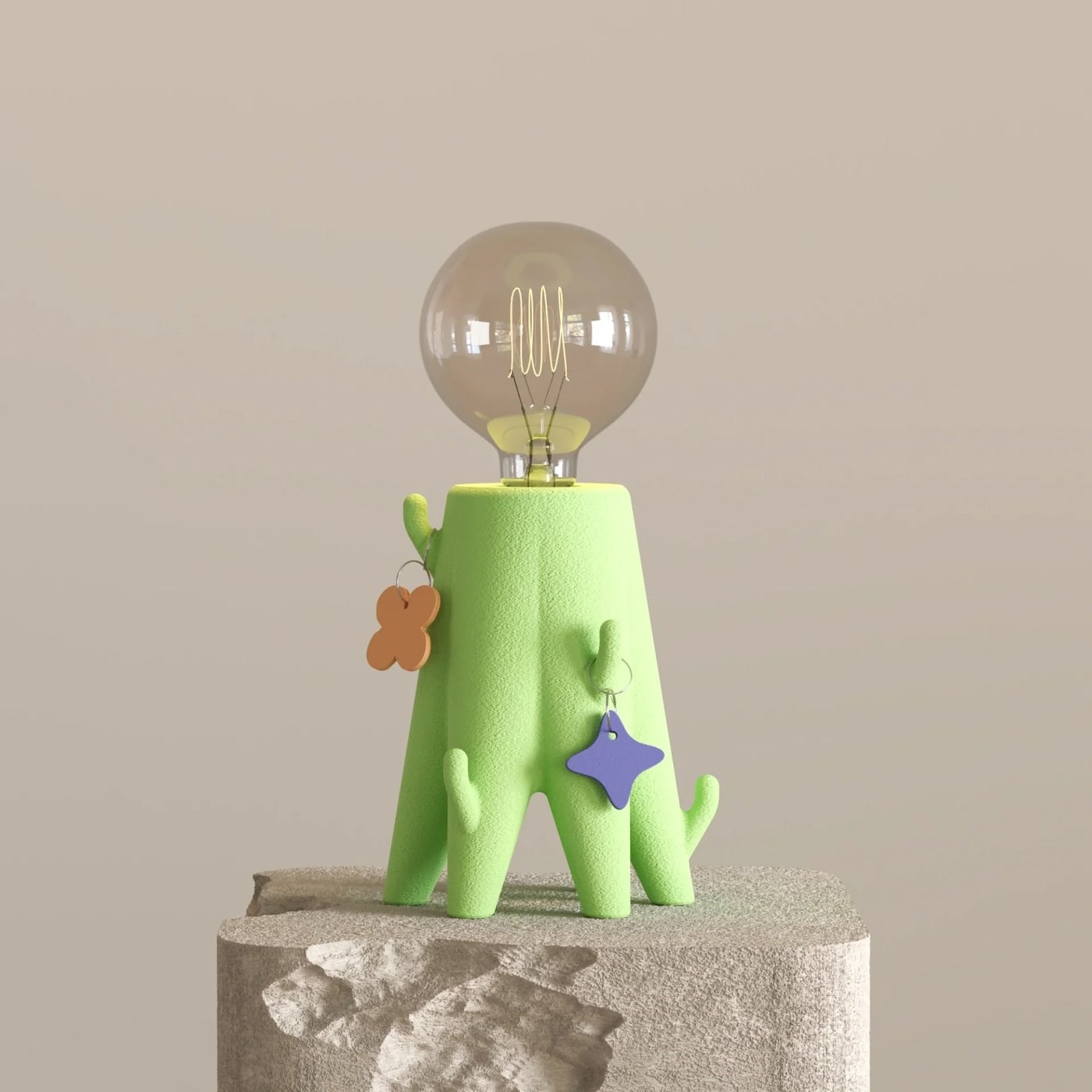 CACTUS Dekoratif Masa Lambası