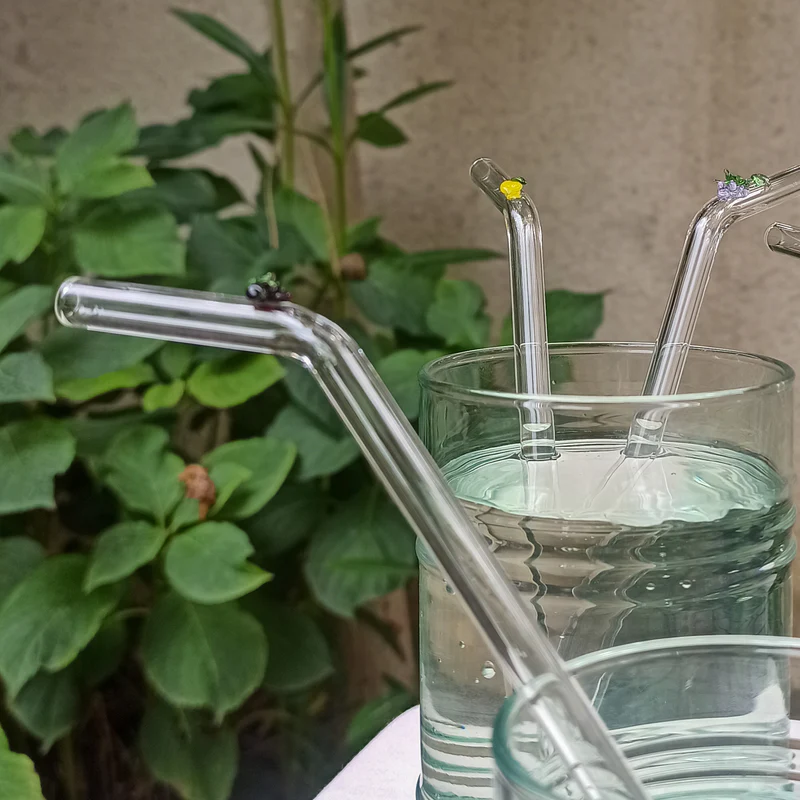 Cen Cam Pipet Set Kurdele & Kalp 6lı