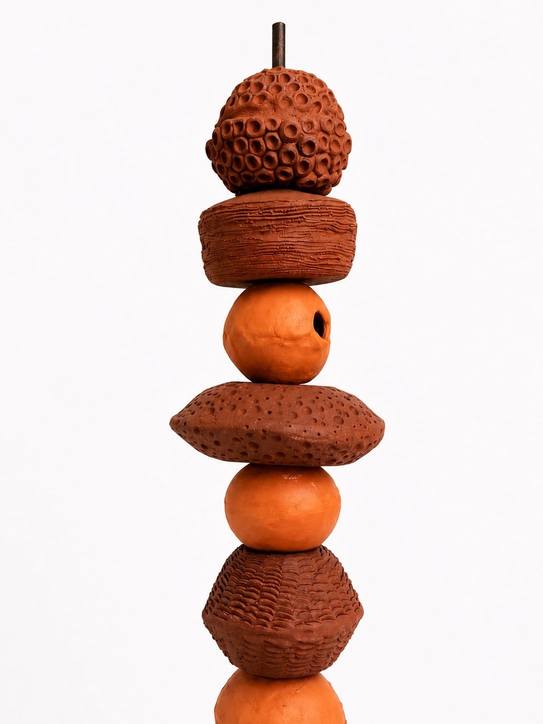 Cinnamon Stoneware Seramik Heykel Dekoratif Obje
