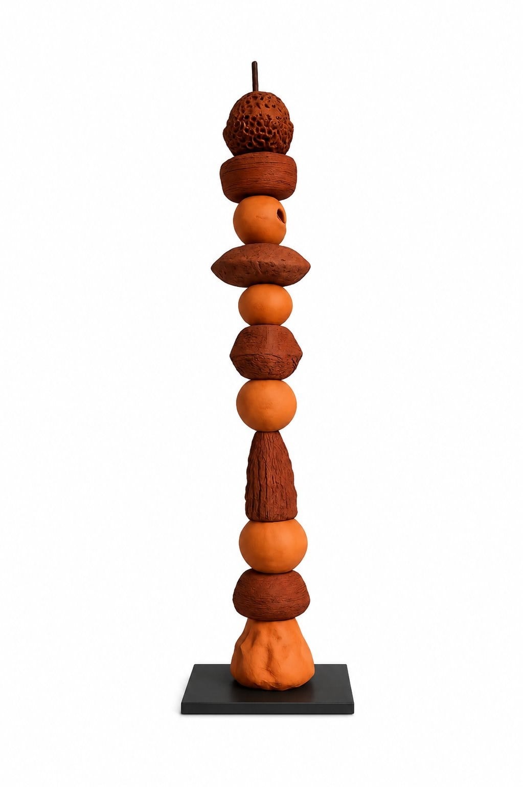 Cinnamon Stoneware Seramik Heykel Dekoratif Obje