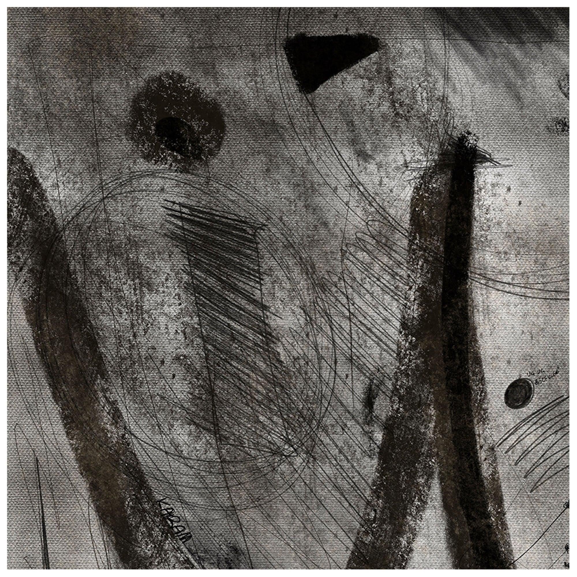 Coal 1 - Abstract Collection - Baskı