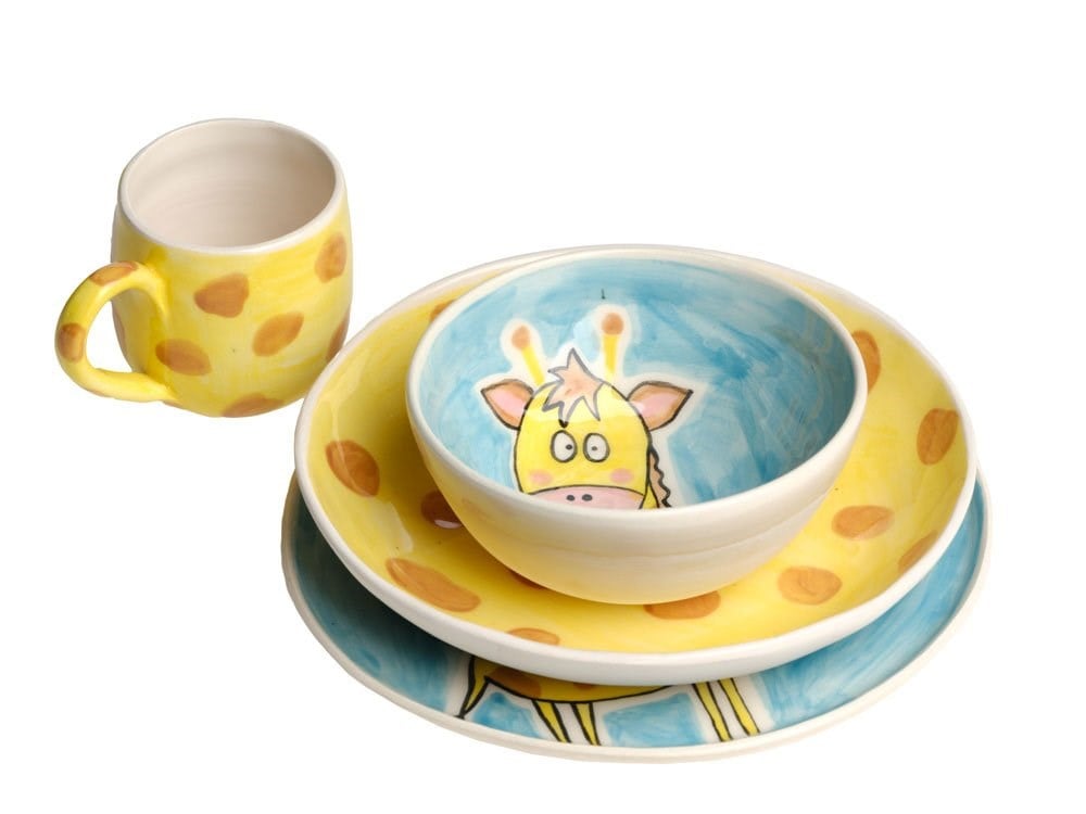 Çocuk Yemek Seti Giraffe