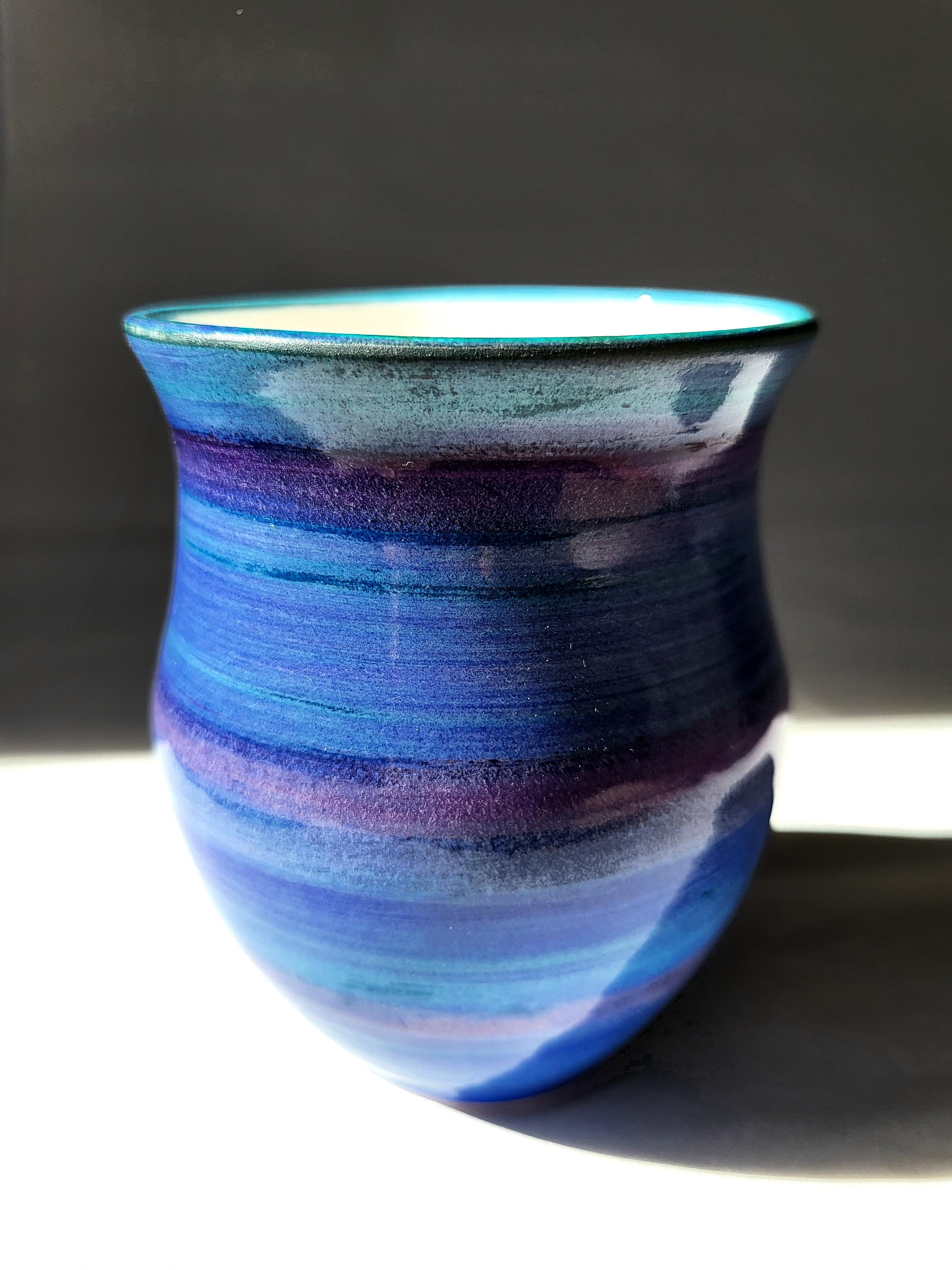 Çok amaçlı seramik obje Mavi