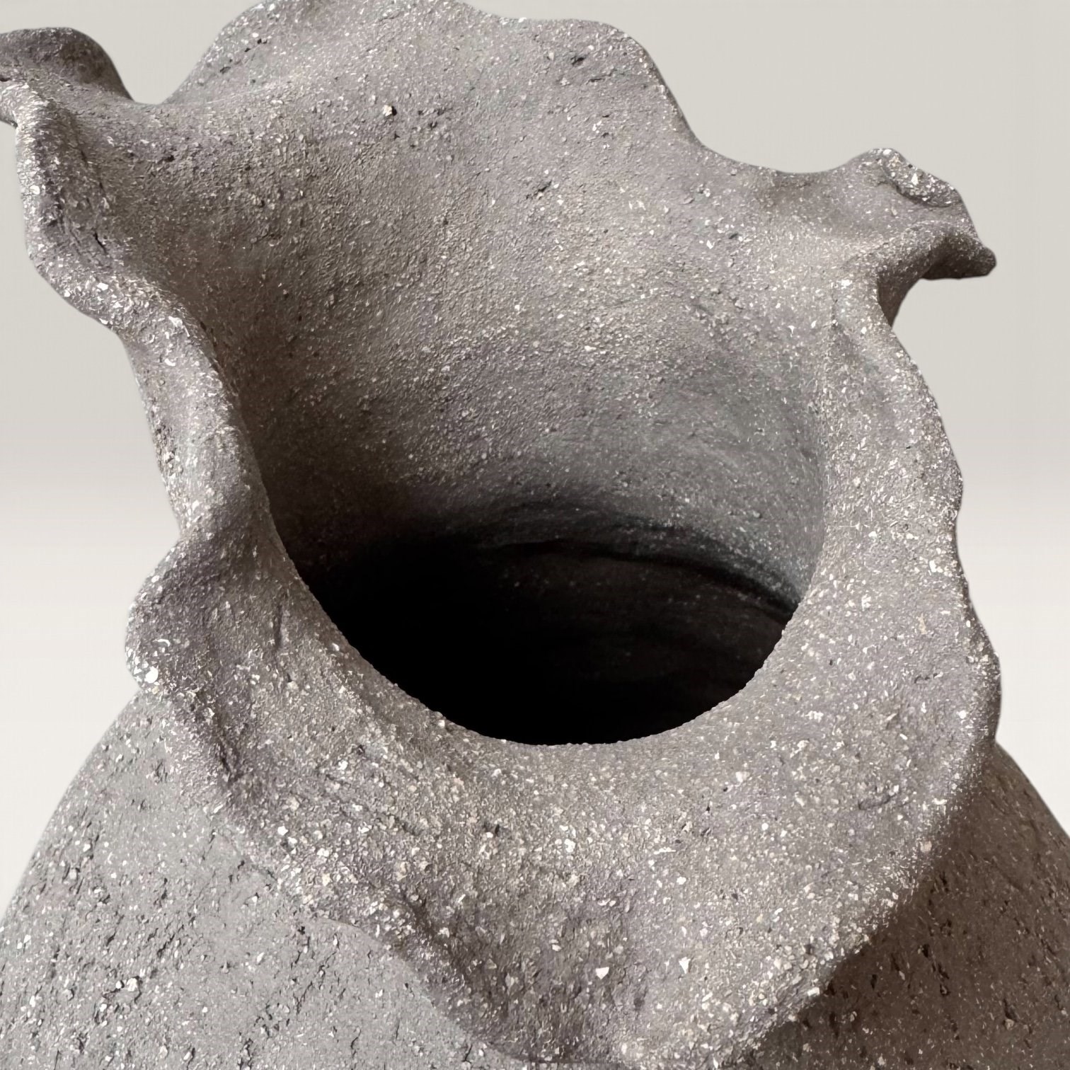 Curva Stoneware Vazo