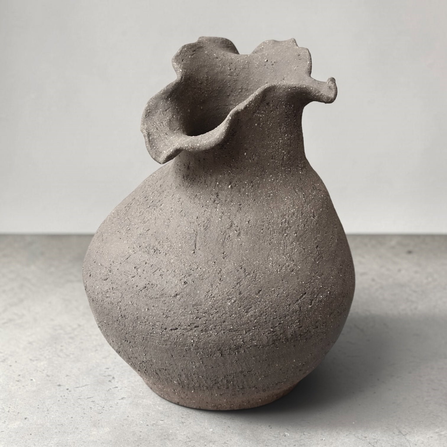 Curva Stoneware Vazo