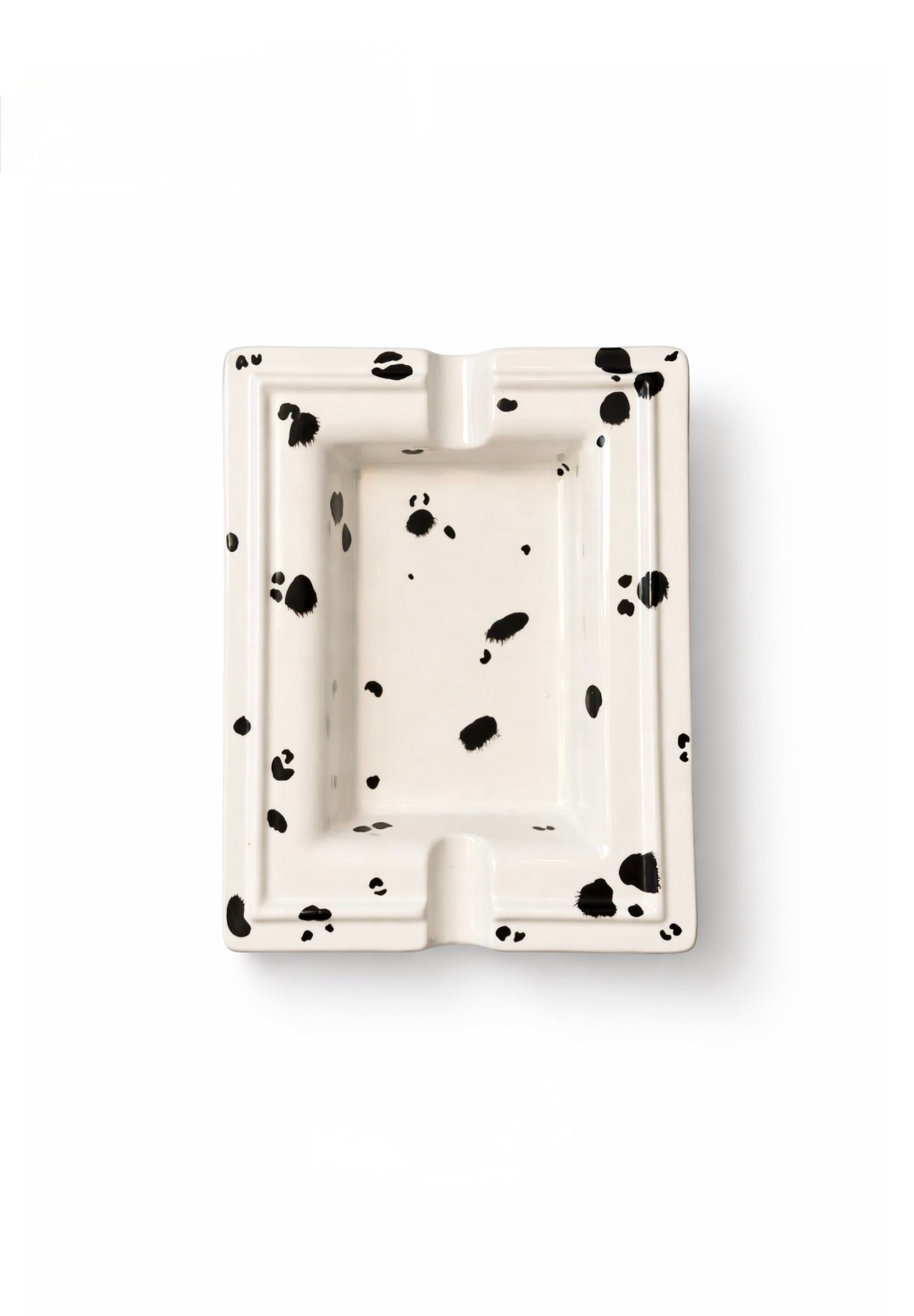 Dalmation Noir Ashtray