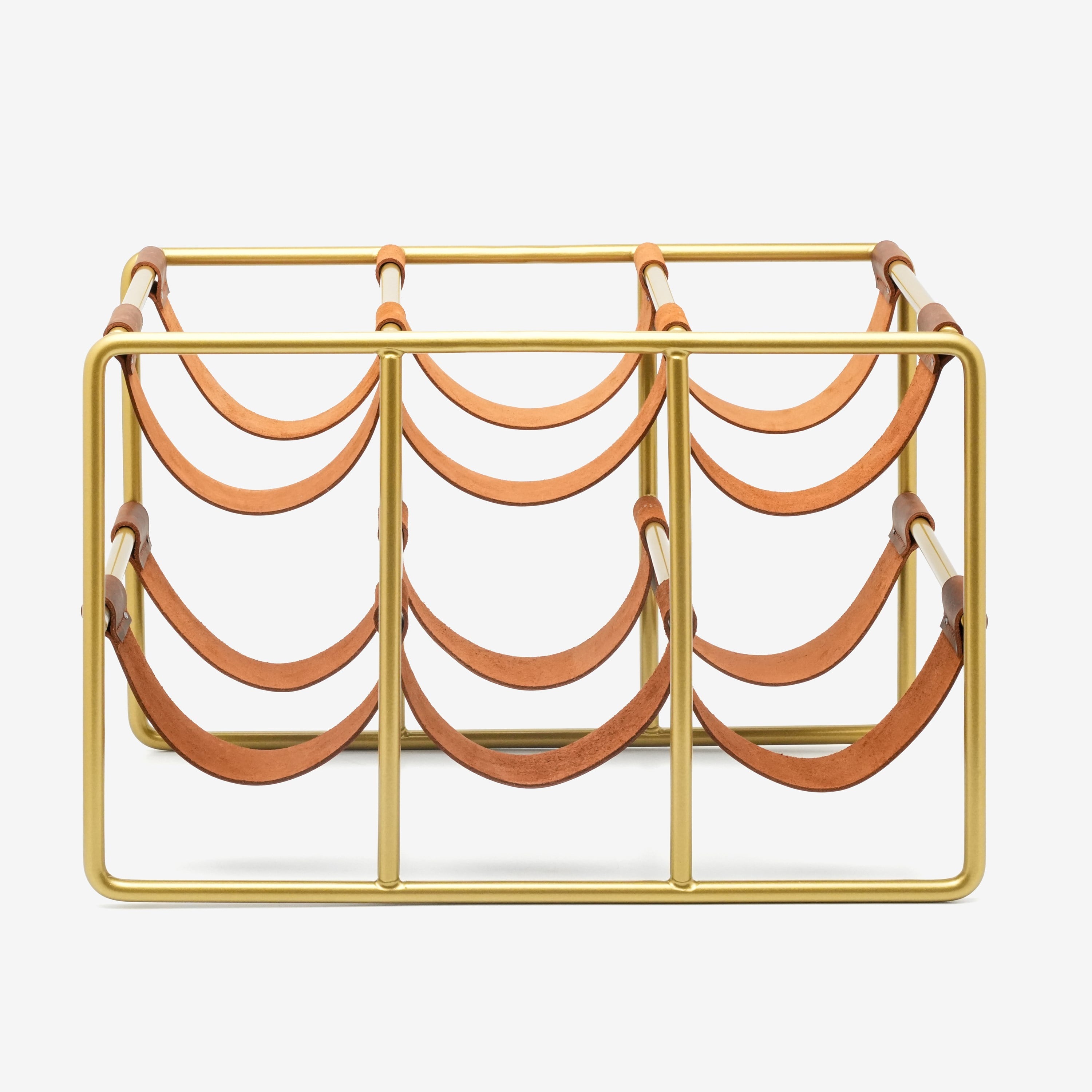 Deri Metal Şaraplık