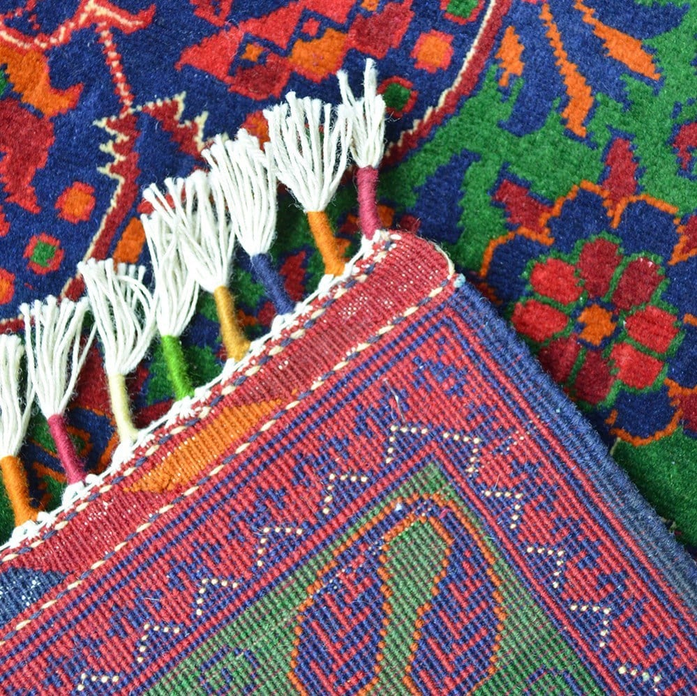 El Dokuma Afgan Bilicik Halısı 100x150 cm