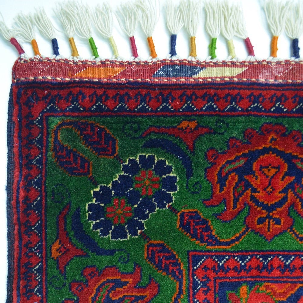 El Dokuma Afgan Bilicik Halısı 100x150 cm